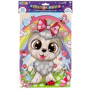 Фигурная мозаика из ЭВА, АССОРТИ 12 видов, 21х30 см, на картоне, МУЛЬТИ АРТ, 5919 - фото 7455270