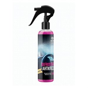 Размораживатель стекол и замков 250 мл GRASS DEFROSTER, работает до -50 °С, спрей, 151250 - фото 7492971