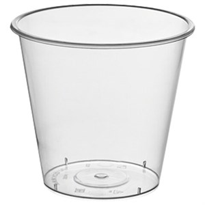 Стакан одноразовый 300 мл, пластиковый прозрачный, Bubble Cup, СВЕРХПЛОТНЫЙ, ВЗЛП, 1023ГП - фото 7499350
