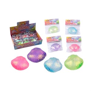 Игрушка-антистресс "РАКОВИНА", 8 см, ассорти 4 цвета, дисплей, JOLLY JOT (ДЖОЛЛИ ДЖОТ), 665814 - фото 7499368