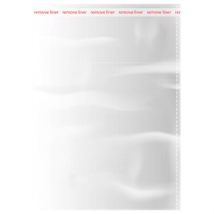 Пакеты БОПП с клеевым клапаном, КОМПЛЕКТ 100 штук, 10х10 + 4 см, 25 мкм, с усиленным швом, BRAUBERG, 700404 - фото 7527308