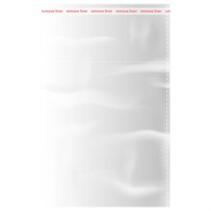 Пакеты БОПП с клеевым клапаном КОМПЛЕКТ 100 штук, 15х20 + 4 см, 25 мкм, с усиленным швом, BRAUBERG, 700406 - фото 7527311