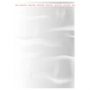 Пакеты БОПП с клеевым клапаном, КОМПЛЕКТ 100 штук, 20х25 + 4 см, 30 мкм, с усиленным швом, BRAUBERG, 700407 - фото 7527313