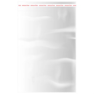 Пакеты БОПП с клеевым клапаном, КОМПЛЕКТ 100 штук, 25х35 + 4 см, 30 мкм, с усиленным швом, BRAUBERG, 700409 - фото 7527315