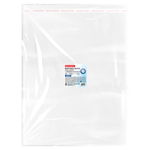 Пакеты БОПП с клеевым клапаном, КОМПЛЕКТ 100 штук, 40х50 + 4 см, 53 мкм, с усиленным швом, BRAUBERG, 700419 - фото 7527328