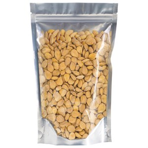 Пакеты дой-пак с замком ZIP LOCK, металлизированная + прозрачная стенка, 120х200 + 40 мм, 100 штук, 70 мкм, BRAUBERG, 700683 - фото 7527358