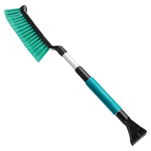 Щетка со скребком для снега телескопическая ручка, 57-70см, Black&Blue, ВВ1005, ХХХХХ, 47547 - фото 7527427