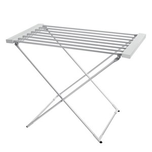 Сушилка для белья электрическая, напольная, раскладная, алюминиевая, нагрев 60 °С, LAIMA HOME, 700977 - фото 7540038