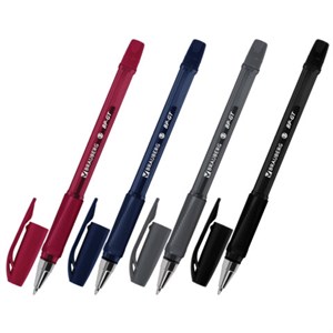 Ручка шариковая BRAUBERG BP-GT VIVID, СИНЯЯ, корпус ассорти, пишущий узел 0,7 мм, линия письма 0,35 мм, 144502 - фото 7572398