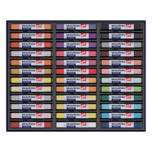 Пастель сухая художественная BRAUBERG ART CLASSIC, 36 цветов, квадратное сечение, 182093 - фото 7572435