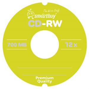 Диски CD-RW SMARTBUY, 700 Мб, 4-12x, Cake Box (упаковка на шпиле), КОМПЛЕКТ 10 шт., SBCD-RW10 - фото 7636358