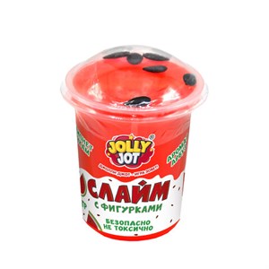 Слайм с фигурками, вкусняшки, 200 гр, АССОРТИ 6 видов, JOLLY JOT, 666668 - фото 7636397