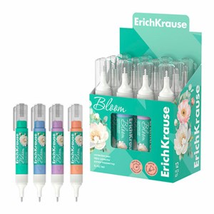 Ручка-корректор ERICH KRAUSE "Pastel Bloom", 4 мл, металлический наконечник, ассорти, 61928 - фото 7684115