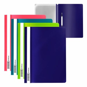 Скоросшиватель пластиковый ERICH KRAUSE "Soft Reef", A4, 120/180 мкм, ассорти, 62954 - фото 7684121