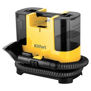 Пылесос моющий KITFORT КТ-5162-3, потреб. мощность 400 Вт, желтый - фото 7729892