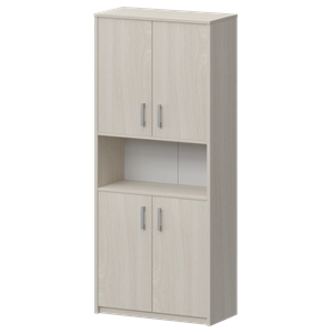 Шкаф с нишей Арго А-312 Ясень шимо - фото 7739860