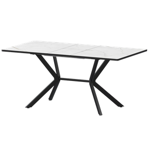 Стол раздвижной Сириус Обеденные столы в пластике Сириус 1200+300 R20 (Н-3831) Азул/Черный муар - фото 7739888