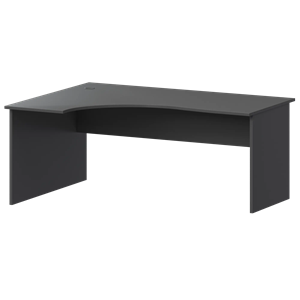 Стол эргономичный левый Арго А-201.ЛВ Антрацит - фото 7739930