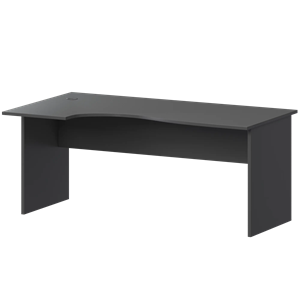 Стол эргономичный левый Арго А-202.ЛВ Антрацит - фото 7739933