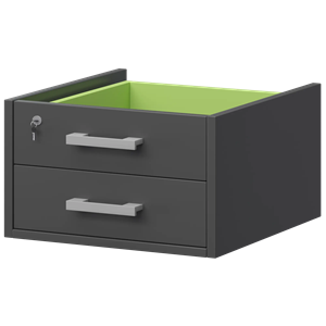 Тумба подвесная Арго АТ-02 Антрацит - фото 7739946