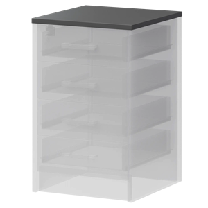 Крышка к приставным тумбам Арго А-706.Ф Антрацит - фото 7739949