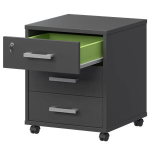 Тумба подкатная Арго АТЛ-03 Антрацит - фото 7739953