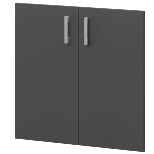 Двери для широких стеллажей Арго А-602.Ф Антрацит - фото 7739960