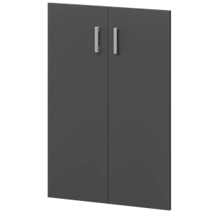 Двери для широких стеллажей Арго А-604.Ф Антрацит - фото 7739961