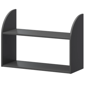 Полка подвесная Арго А-300 Антрацит - фото 7739966