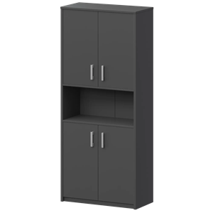 Шкаф с нишей Арго А-312 Антрацит - фото 7739973