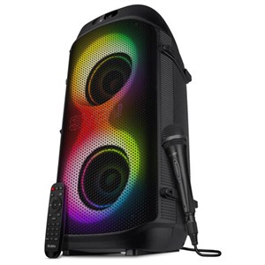 Колонка портативная SVEN PS-850, 100 Вт, TWS, Bluetooth, FM, USB, microSD, LED-дисплей, черная, SV-022679 - фото 7777878