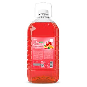 Мыло жидкое 5 л, GRASS MILANA "FRESH FRUITS" (Свежие фрукты), ПЭТ, 125806 - фото 7826552