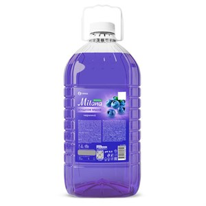 Мыло жидкое 5 л, GRASS MILANA "ЧЕРНИКА", ПЭТ, 125807 - фото 7826553