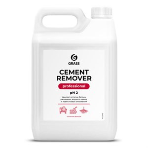 Средство для уборки после строительства 5,8кг GRASS CEMENT REMOVER PROFESSIONAL, кислотное, 125442 - фото 7826568