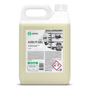 Средство для чистки плит, духовок, грилей от жира/нагара ГЕЛЬ 5,4кг GRASS AZELIT-GEL,щелочное, 125239 - фото 7826575