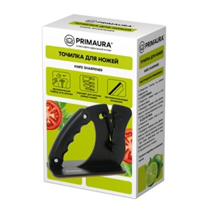 Точилка для ножей (ножеточка) ручная, автоматический угол заточки, PRIMAURA, 701624 - фото 7865636