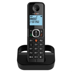 Радиотелефон TEXET TX-D5605A, память 100 номеров, АОН, повтор, спикерфон, часы/будильник, черный, 127220 - фото 7922002