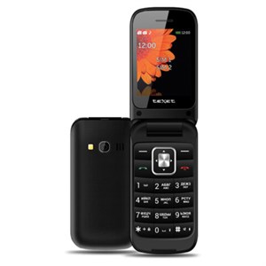 Телефон мобильный TEXET TM-422, 2 SIM, 2,4", расклад., microSD, FM, MP3, BT, камера, фонарик, черный, 127115 - фото 7922008