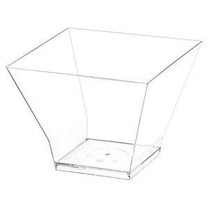 Креманка одноразовая 200мл пластиковая "Средняя пагода" прозрач, ВЗЛП, ШК0334, 5008П - фото 7933647