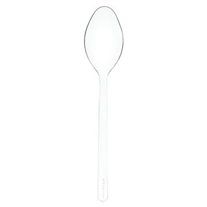 Ложка одноразовая 100мм МИНИ пластиковая прозрачная, ВЗЛП, ШК0457, 5020П - фото 7933648