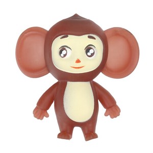 Игрушка-антистресс, тянучка ЧЕБУРАШКА наполнение шарики, блистер СУПЕРЖИМ - фото 7933649