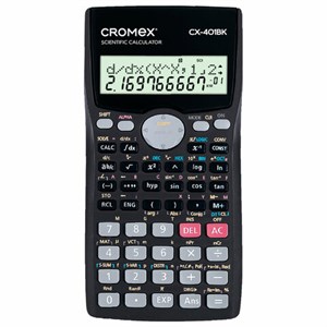 Калькулятор инженерный CROMEX (КРОМЕКС) CX-401BK (155х80 мм), 401 функция, 10+2 разрядов, черный, 273833 - фото 7943386