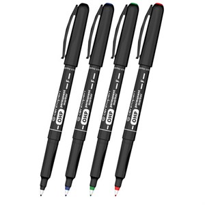 Маркеры перманентные для любой гладкой поверхности 4 ЦВЕТА CENTROPEN "OHP", 0,6 мм, 2, 626360401 - фото 7956718