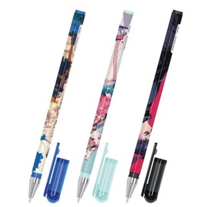 Ручка шариковая с принтом FUNSTER STICK "ANIME", СИНЯЯ, SOFT TOUCH покрытие, узел 0,7 мм, линия 0,35 мм, 144392 - фото 8025966