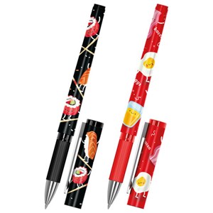 Ручка шариковая с грипом FUNSTER GRIP "TASTY FOOD", СИНЯЯ, пишущий узел 0,7 мм, линия письма 0,35 мм, 144394 - фото 8025969