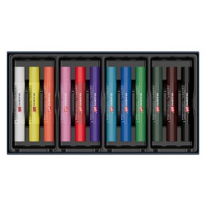 Пастель масляная BRAUBERG ART "Секреты художника", УТОЛЩЕННАЯ, 12 цветов, круглое сечение, 182099 - фото 8047009