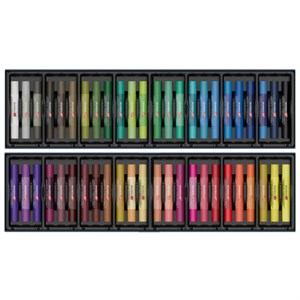 Пастель масляная BRAUBERG ART "Секреты художника", УТОЛЩЕННАЯ, 48 цветов, круглое сечение, 182102 - фото 8047012