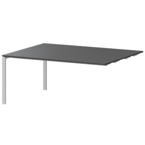 Модуль стола переговорного Арго-М АМЭ-004.123 Антрацит/Белый - фото 8130585