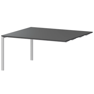 Модуль стола переговорного Арго-М АМЭ-003.123 Антрацит/Белый - фото 8130587