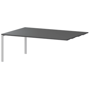 Модуль стола переговорного Арго-М АМЭ-005.123 Антрацит/Белый - фото 8130589